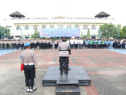 Apel Siaga Kamtibmas Polres Metro Bekasi Perkuat Kesiapsiagaan Pengamanan Aksi Unjuk Rasa Tahun 2026