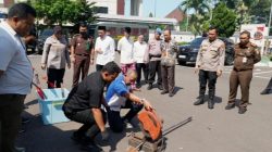 Kejari Kab Bekasi Musnahan Barang Bukti Rampasan Berkekuatan Hukum Tetap