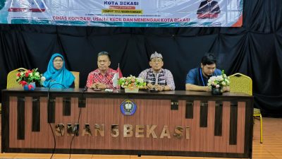 Siswa SMAN 5 Bekasi Diajak Bangun Kewirausahaan Lewat Koperasi