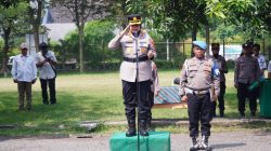 Kapolres Metro Bekasi Pimpin Apel Kamtibmas Bersama Security Kawasan Jababeka Jelang May Day