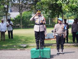 Kapolres Metro Bekasi Pimpin Apel Kamtibmas Bersama Security Kawasan Jababeka Jelang May Day