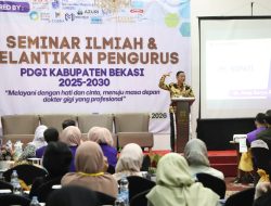 Plt Bupati Bekasi Minta PDGI Jalin Kerjasama dengan Perguruan Tinggi,Agar Dokter Gigi di Kab Bekasi Bertambah