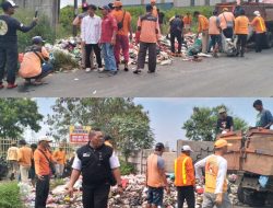 UPTD Wilayah 1 Himbau Masyarakat Jangan Buang Sampah Di Jalan Raya