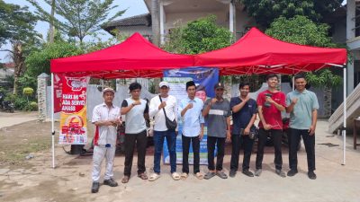 Wujud Kepedulian Sosial, Gelar Servis dan Oli Gratis bagi Warga Sukadarma