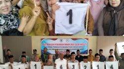 Kemeriahan Emak-emak Antusias, Indah Purnamasari Dapat Nomor Urut 1