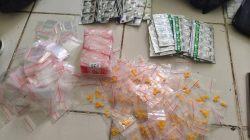 Pengedar Obat Daftar G Tanpa Izin Edar di Amankan Polsek Tambun Selatan