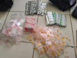 Pengedar Obat Daftar G Tanpa Izin Edar di Amankan Polsek Tambun Selatan