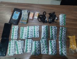 Dua Terduga Pengedar Obat Daftar G di Ciduk Satnarkoba Polres Metro Bekasi