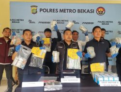 14 Pengedar Diciduk Satresnarkoba Polres Metro Bekasi Amankan 30 Ribu Lebih Pil Obat Keras