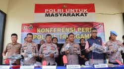 Empat Pelaku Pencurian Dengan Pemberatan di Bekuk Polres Tanggamus 4 Lainnya DPO