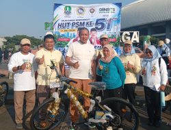 Peringati Hari Jadi ke-51, PSM Kota Bekasi Gelar Jalan Sehat Bersama Lansia
