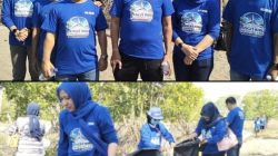 HUT Ke-25 Partai Demokrat Tanam 2000 Mangrove Dan Bersihkan Sampah Di Pesisir Muaragembong