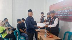 Bawa Visi Misi Perubahan, H. Sidik Resmi Daftar Calon Pilkades