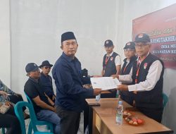 Bawa Visi Misi Perubahan, H. Sidik Resmi Daftar Calon Pilkades