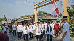 Kasan Abdullah Daftar Bacalon Kades Setiamekar, Diiringi Antusiasme Pendukung