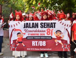 Semarak HUT ke-81 RI di Graha Taman Kebayoran, Warga RW 013 Perkuat Silaturahmi dan Semangat Gotong Royong