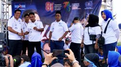 DPC Partai Demokrat Kabupaten Bekasi Gelar Peringatan HUT ke-25 Berbarengan dengan HUT RI ke-81 di Tarumajaya