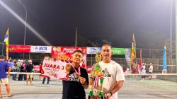 Turnamen Tenis Lapangan se-Kabupaten Bekasi,Putra Kedua Kalapas Cikarang Raih Juara III