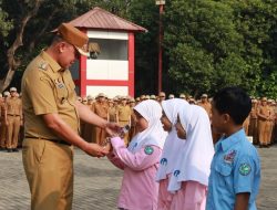 Apel Pagi Jadi Momentum Apresiasi, Tri Adhianto Bangga Generasi Muda Kota Bekasi Berprestasi hingga Internasional
