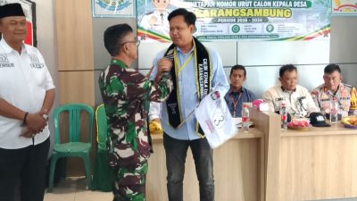Panitia Pilkades Karangsambung Gelar Pleno Penetapan Nomor Urut Calon Kades