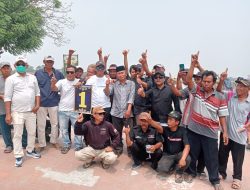 H.Sidik virmasyah resmi mendapat nomer urut 1 menuju pilkades mekarjaya