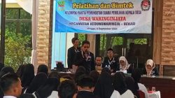 182 Orang KPPS Akan Bertugas Di 26 TPS Desa Waringinjaya