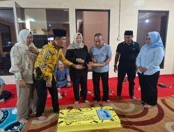 Purna Tugas, Kades Jatiwangi Adiez Gelar Silaturahmi Bersama Kades Terpilih Hj. Santi Sagita